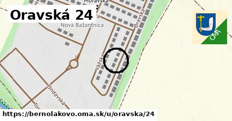 Oravská 24, Bernolákovo