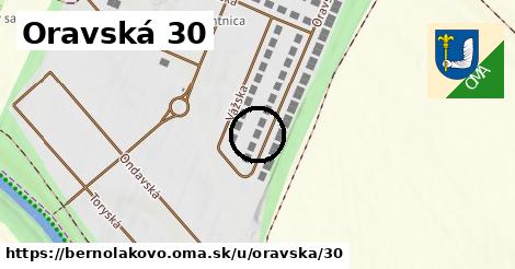Oravská 30, Bernolákovo
