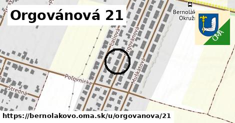 Orgovánová 21, Bernolákovo