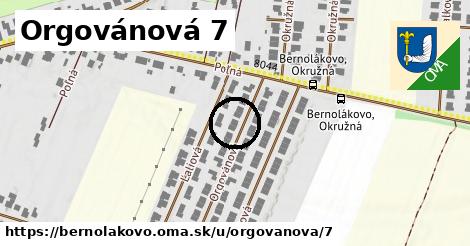 Orgovánová 7, Bernolákovo