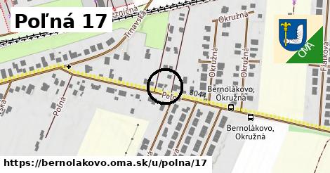 Poľná 17, Bernolákovo