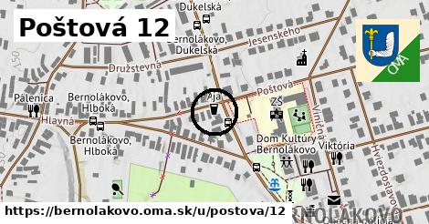 Poštová 12, Bernolákovo