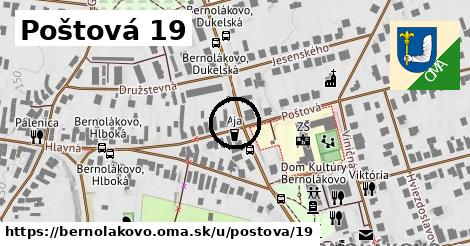 Poštová 19, Bernolákovo