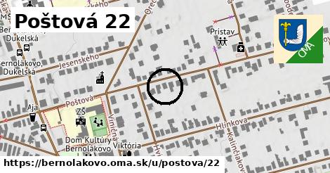 Poštová 22, Bernolákovo