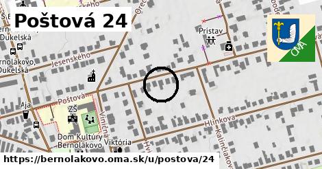 Poštová 24, Bernolákovo