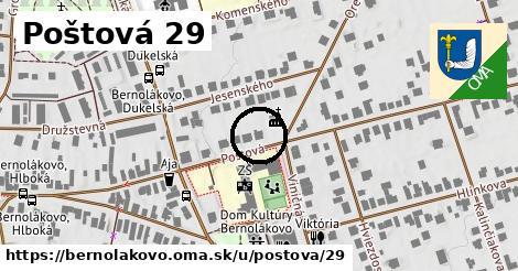 Poštová 29, Bernolákovo
