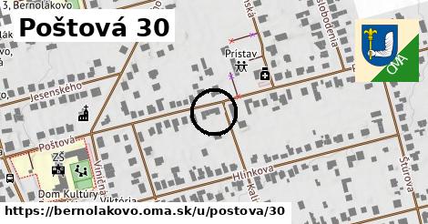 Poštová 30, Bernolákovo