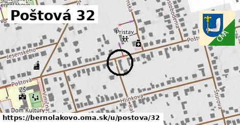 Poštová 32, Bernolákovo