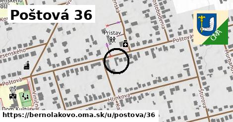 Poštová 36, Bernolákovo