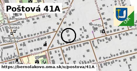 Poštová 41A, Bernolákovo