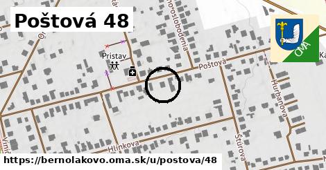 Poštová 48, Bernolákovo