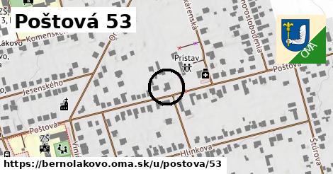 Poštová 53, Bernolákovo