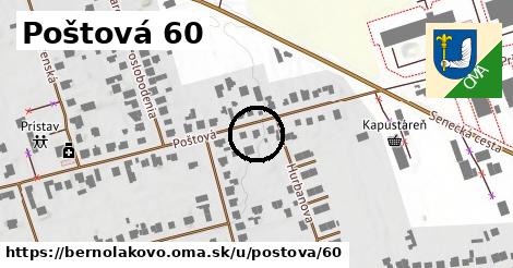 Poštová 60, Bernolákovo