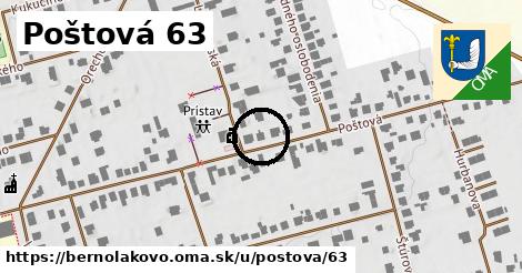 Poštová 63, Bernolákovo