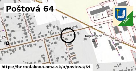 Poštová 64, Bernolákovo