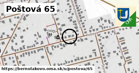 Poštová 65, Bernolákovo