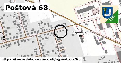 Poštová 68, Bernolákovo