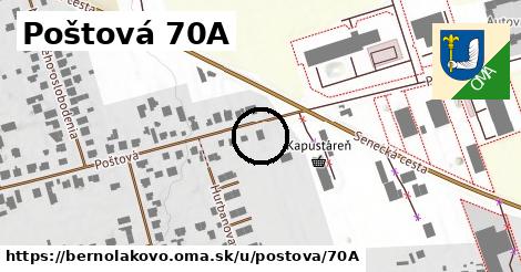 Poštová 70A, Bernolákovo