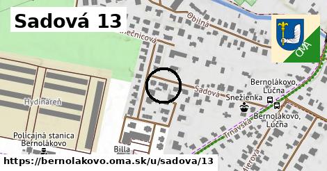 Sadová 13, Bernolákovo