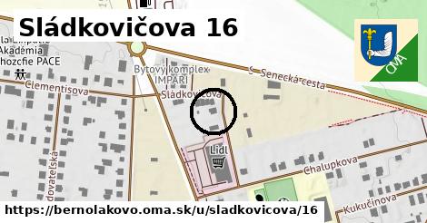 Sládkovičova 16, Bernolákovo
