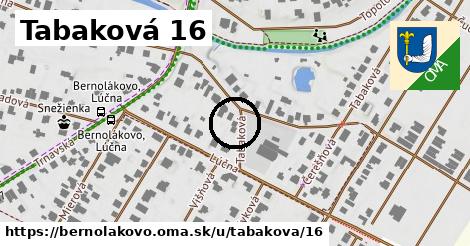 Tabaková 16, Bernolákovo