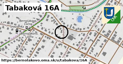 Tabaková 16A, Bernolákovo