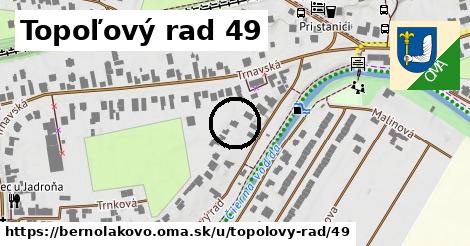 Topoľový rad 49, Bernolákovo