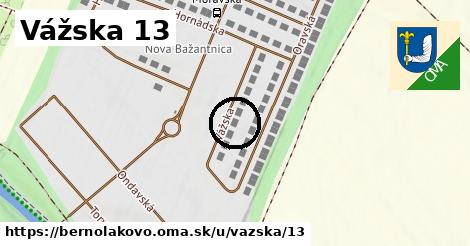 Vážska 13, Bernolákovo