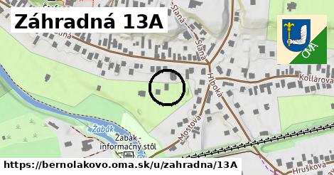 Záhradná 13A, Bernolákovo