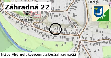 Záhradná 22, Bernolákovo