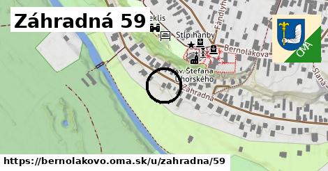 Záhradná 59, Bernolákovo