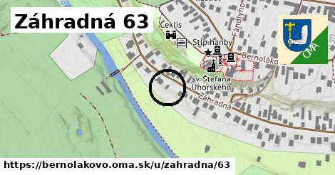 Záhradná 63, Bernolákovo