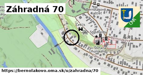 Záhradná 70, Bernolákovo