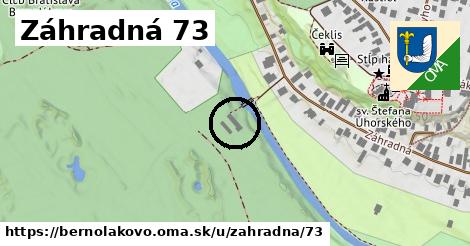 Záhradná 73, Bernolákovo