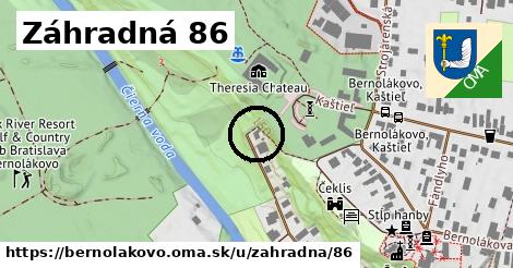 Záhradná 86, Bernolákovo