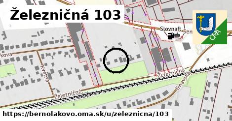 Železničná 103, Bernolákovo