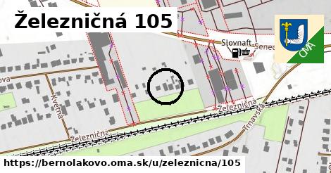 Železničná 105, Bernolákovo