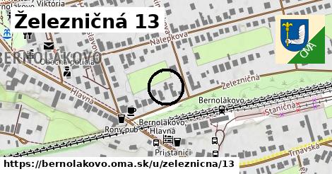 Železničná 13, Bernolákovo