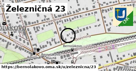 Železničná 23, Bernolákovo