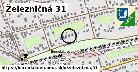 Železničná 31, Bernolákovo