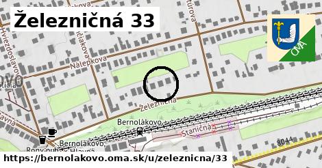 Železničná 33, Bernolákovo