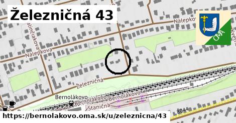 Železničná 43, Bernolákovo