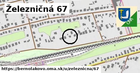 Železničná 67, Bernolákovo