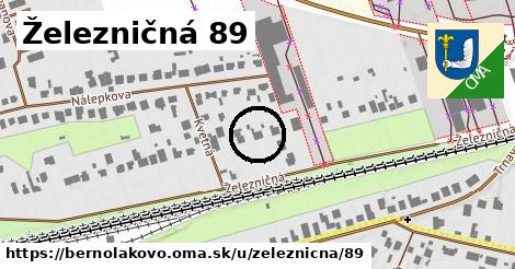 Železničná 89, Bernolákovo