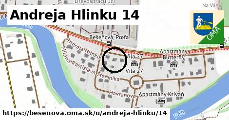 Andreja Hlinku 14, Bešeňová