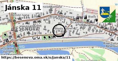 Jánska 11, Bešeňová