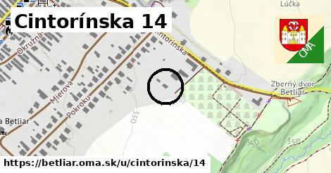 Cintorínska 14, Betliar