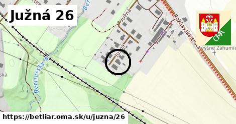 Južná 26, Betliar