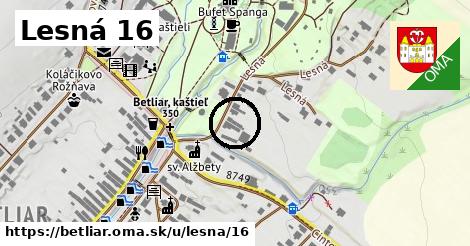 Lesná 16, Betliar