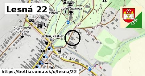 Lesná 22, Betliar